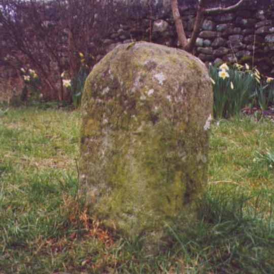 Milestone, Rathmell, Main Street, opp. Church at jct of Hesley Lane