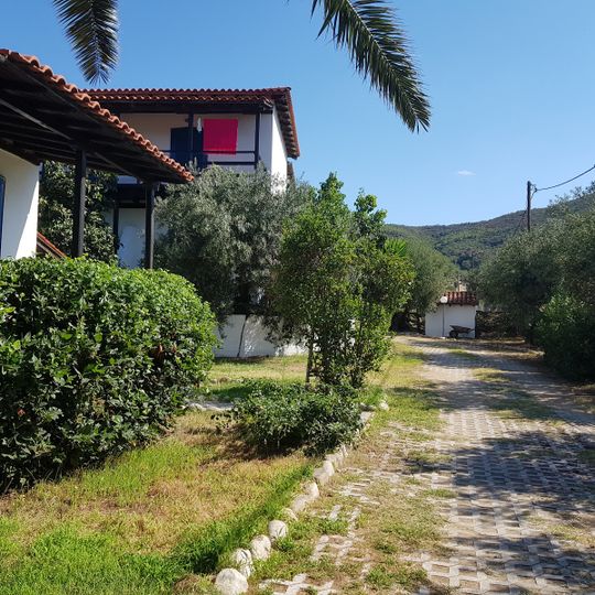 Skites bungalows pool und strand