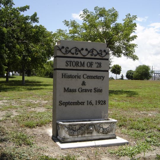 Hurricane of 1928 African American Mass Burial Site
