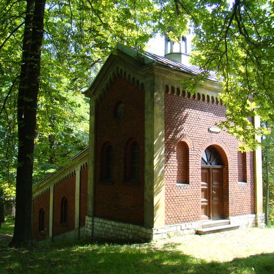 Kaplica Gradusy - schody symbolizujące schody w pretorium Piłata