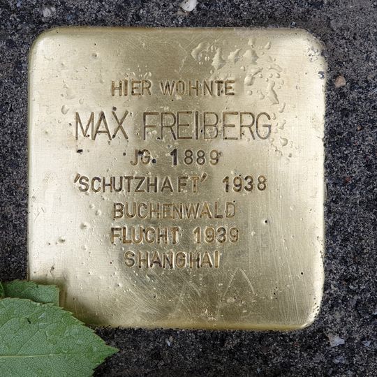 Stolperstein für Max Freiberg