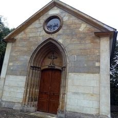 Église d'Hubert Charpentier, crypte et pierre tombale du mont Valérien