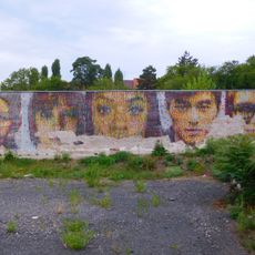 Mural in Praga Factory area