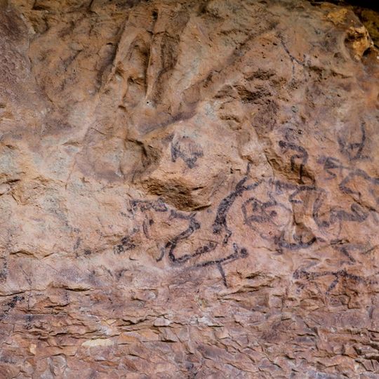 Rock paintings of Capçanes