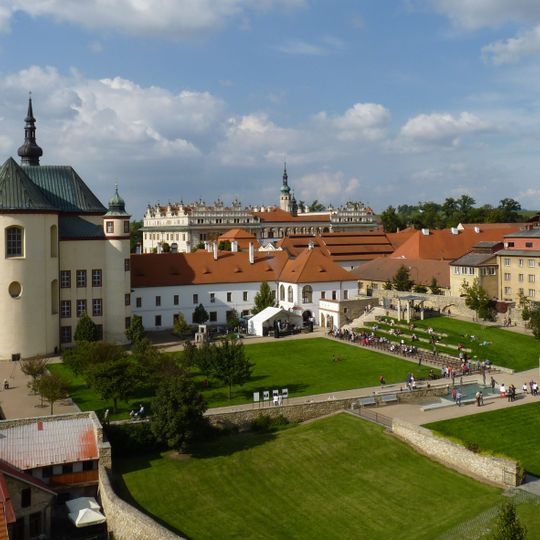 Monastery gardens in Litomyšl