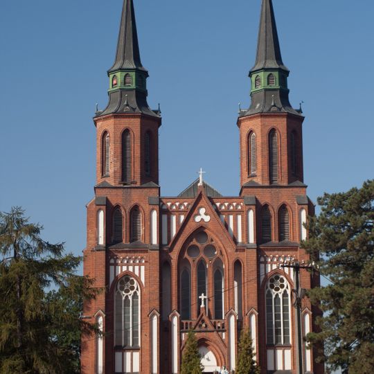 Saint Leonard church in Liw