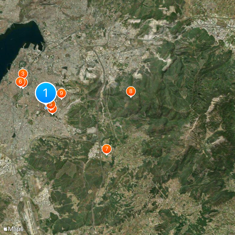 Distretto di Buca Mappa