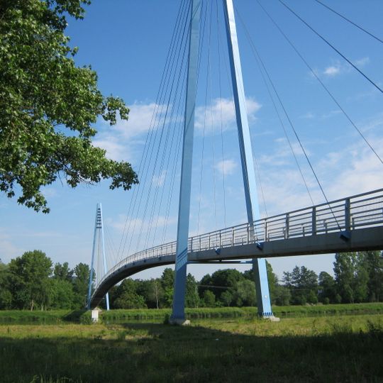 Footbridge in Čelákovice