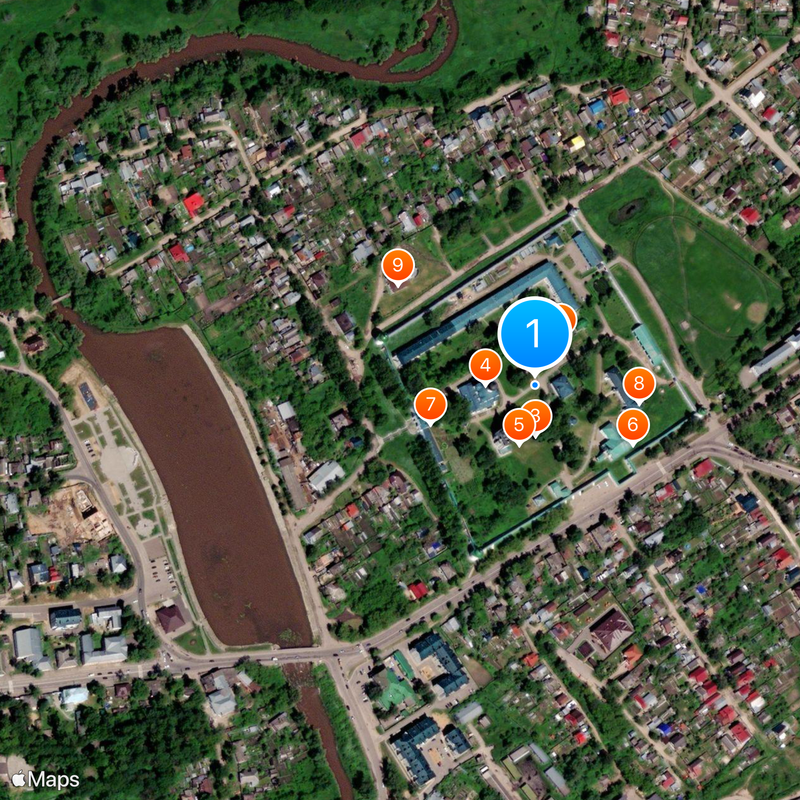 Alexandrov Kremlin Carte