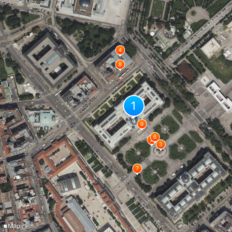 Naturhistorisches Museum Mappa