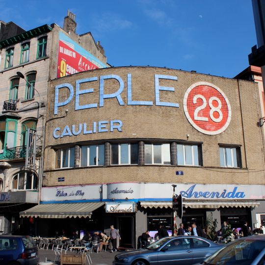 Voormalig café Express-Midi voor brouwerij Caulier