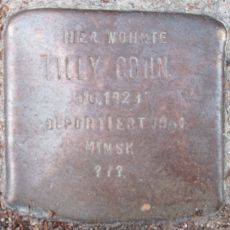 Stolperstein dedicated to Lilly Cohn