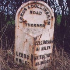 Milestone Approximately 20 Metres North Of Junction With Carr Lane