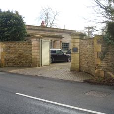 Church Corner Lodge And Gate Piers