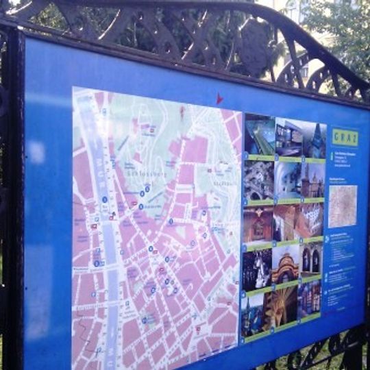 Billboard on Geidorfplatz