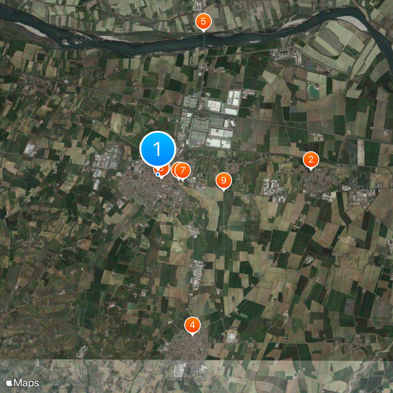 Castel San Giovanni Map