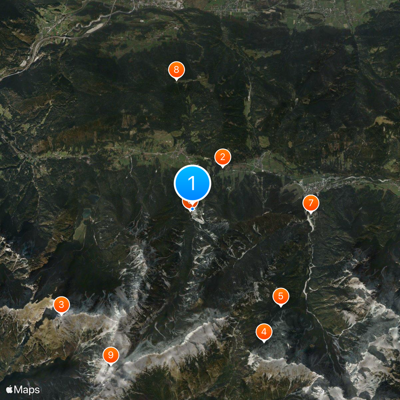 Planica Map