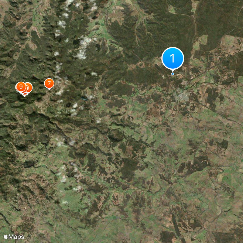 Coonabarabran Map