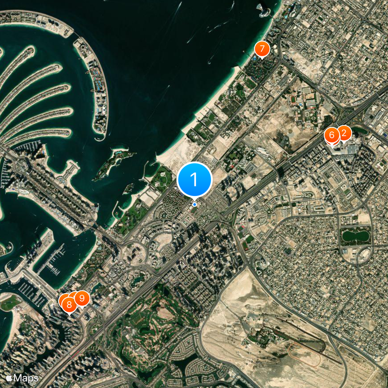 International School of Choueifat Map