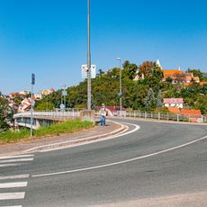 Elbe bridge in Týnec nad Labem