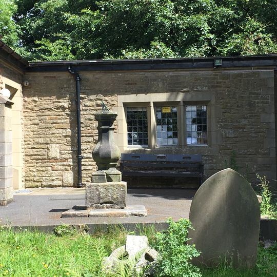 Sundial circa 5 metres south of Church of St John the Baptist