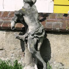 Socha svatého Šebestiána, sousoší sv. Anny, náhrobní pomník rodiny Schwabovy