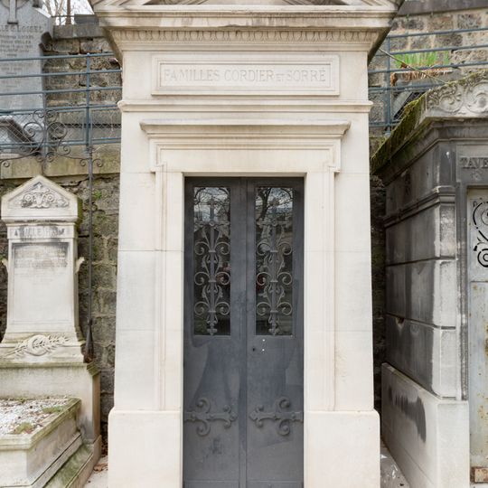 Grave of Cordier-Sorré