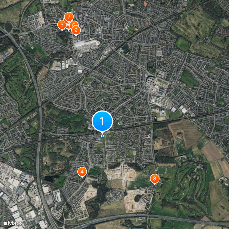 Whiston Map