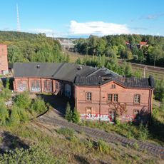 Roundhouse in Lahti railway station
