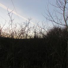 Kříž jižně od Radětína na mezi u polní cesty do Pelhřimova