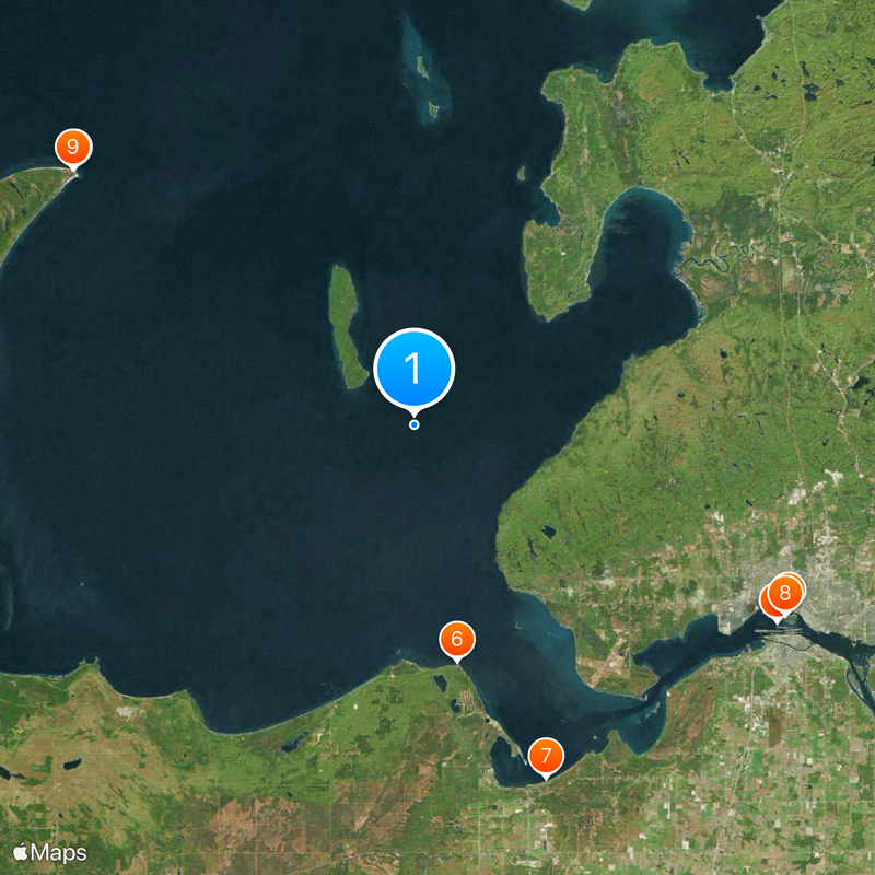 Whitefish Bay Map